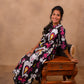 Cotton Ikkat Print Co-Ord Set for Women with Straight Cut Pants