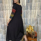 Beautiful Cotton Kurthi with Ajarak Print in Yoke & Sleeve